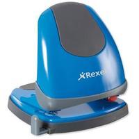 Rexel Easy Touch Low Force 2 Hole Punch (Blue)
