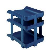 Rexel Agenda2 Risers for Letter Trays Blue (1 x Pack of 5 Risers)