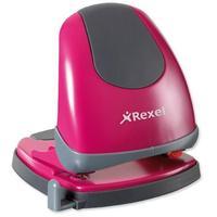 Rexel Easy Touch Low Force 2 Hole Punch (Red)