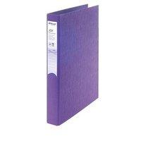 rexel joy a4 2 d ring 25mm ring binder perfect purple pack 6