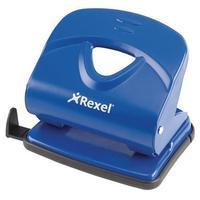 Rexel V230 Value 2-Hole Metal Punch 30 Sheet (Blue)