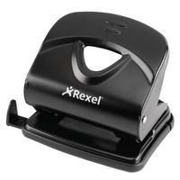 Rexel V230 Value 2-Hole Metal Punch 30 Sheet (Black)