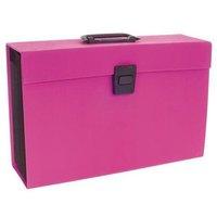 rexel joy expanding organiser file 19 part pretty pink