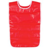 red pvc popover small waist size 66cm pack of 10