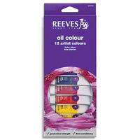 reeves oil paint set set of 12