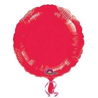 Red Round Foil Balloon Pack