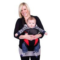 red kite carry me 3 way baby carrier black new