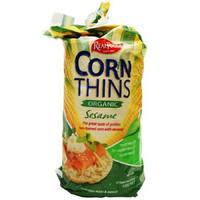 Real Foods Sesame Corn Thins - 150g