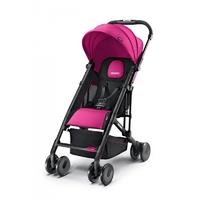 recaro easylife black frame stroller pink new