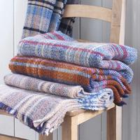 Recycled Welsh Weave Wool Picnic Rug