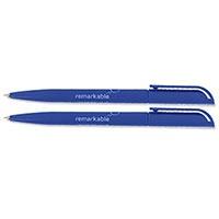 Remarkable Recycled Packaging Blue Eclipse Pen (2 Pack)