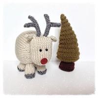 Rene the Reindeer in Aran by Amanda Berry - Digital Version