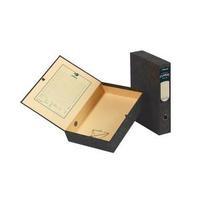 rexel classic a4 lockspring box file 70mm capacity greenblack 1 x