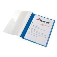 rexel nyrex a4 80 project file blue 1 x pack of 5 files 100 sheets