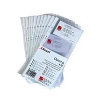Rexel Optima Business Card Book Refill Pockets Pack of 10 2101192