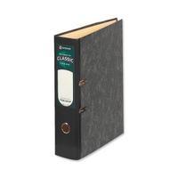 Rexel Classic Foolscap Lever Arch File 80mm Spine BlackGreen - 1 x