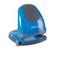 Rexel Easy Touch Low Force 2 Hole Punch Blue 2102641