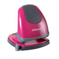 rexel easy touch low force 2 hole punch red 2102640