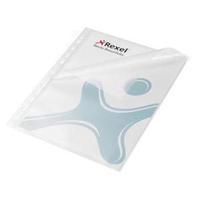 rexel anti slip a4 pocket 14 weld clear 1 x pack of 10 pockets