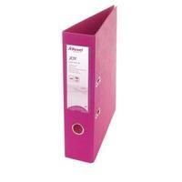 Rexel JOY A4 Lever Arch File 75mm Spine Pretty Pink - 1 x Pack of 6