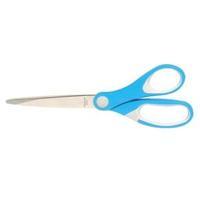 rexel joy 182mm comfort grip scissors blissful blue 2104038