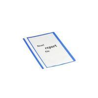 Rexel A4 Polypropylene Report File Blue - 1 x Pack of 25 Files 12602BU