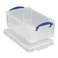 Really Useful 9 Litre Storage Box Plastic Lightweight Robust Stackable