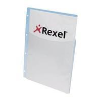 Rexel Nyrex A4 Heavy Duty Extra Capacity Pockets Clear - 1 x Pack of 5