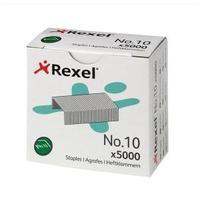 rexel no10 45mm staples 1 x box of 5000 staples 06005