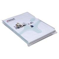Rexel Nyrex A4 Expanding Cut Back Folder Clear - 1 x Pack of 10