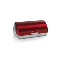 Red Roll Top Bread Bin