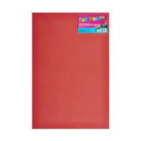 Red Fab Foam Sheet A4