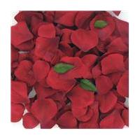 Red Rose Petal Confetti 164 Pieces