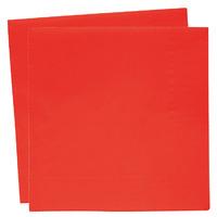 Red Paper Napkins