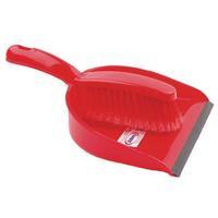 Red Dustpan and Brush Set 102940RD