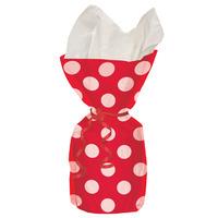 Red Polka Party Cello Bags