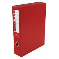 Rexel Colorado Box A4 File Red Pack of 5 30448EAST