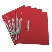 Rexel Jiffex Red Foolscap Transfer File Pack of 50 43218EAST