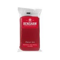 Renshaw Ready To Roll Ruby Red Icing 250g