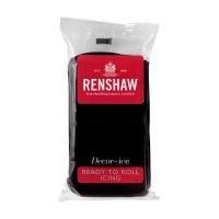 renshaw ready to roll jet black icing 500 g