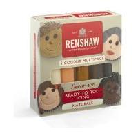 Renshaw Ready To Roll Naturals Icing 5 Pack