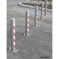 RetractaPost GL Bollard for forecourts Standard Galvanised 30kg