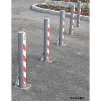 RetractaPost GL Bollard for forecourts Standard Stainless Steel 26kg