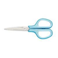 rexel x3 stainless steel blue scissors 2104239