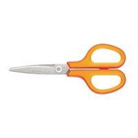 rexel x3 stainless steel orange scissors 2104240