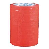 Red Polypropylene Tape 9mm x66m Pack of 16 70521252