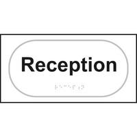 Reception Braille Sign