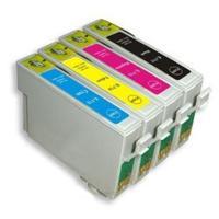 Remanufactured T1285 Multi Pack(Cyan-Magenta-Yellow-Black) Ink Cartridge