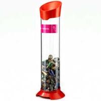Red 10 litre Battery Recycling Bin