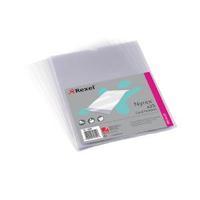 Rexel Nyrex A4 Card Holder Clear Open Top Pack of 25 PGCA41 12081